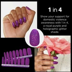 195. *Retired* Color Street: 1 in 4 | Domestic Violence Awareness Shade